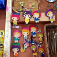 Really cute keychains for sale.